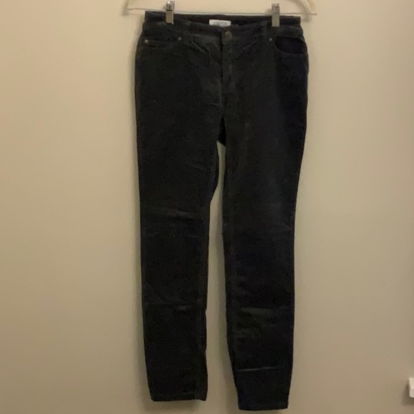 Dark grey pinwale corduroy pants - Picture 2 of 4